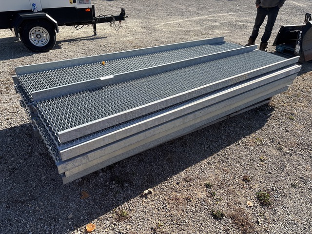 Quantity of (20) 24"x10' Grip Strut Grating