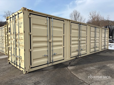 2025 40 ft High Cube Multi-Door حاويات تخزين (Unused)