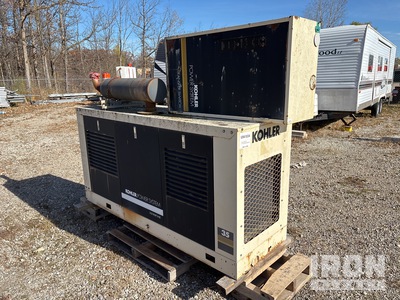 Kohler 35RZ62 35 kW Skid-Mounted Stand-By Generator Set (Inoperable)