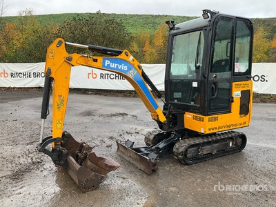 2022 JCB 16c-1 Mini Excavator