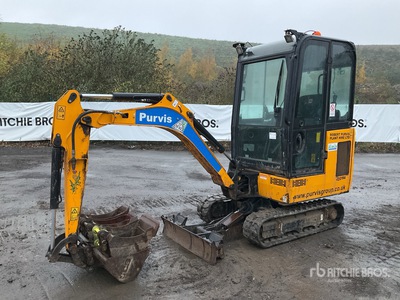 2022 JCB 16c-1 Mini-pelle