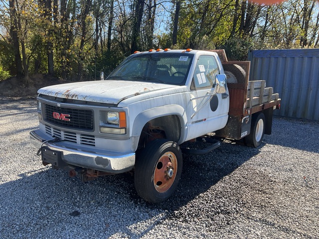 1994 GMC 3500HD 4x4 Flatbed Truck 1994 GMC 3500HD 4x4 Flatbed Truck