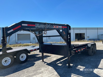 2024 RAWMAXX T/A Roll-Off Trailer