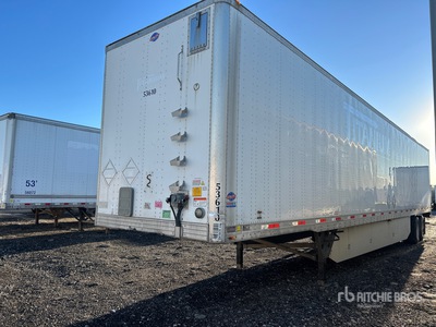 2017 Utility VS2DX 53 ft x 102 in T/A Gesloten aanhangwagen