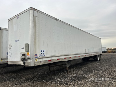 2015 Utility 4000D-X 53 ft x 102 in T/A Geschlossene Anhänger