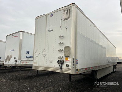 2017 Utility 4000D-X 53 ft x 102 in T/A Van Trailer