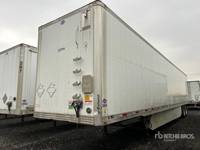 2017 Utility 4000D-X 53 ft x 102 in T/A Van Trailer