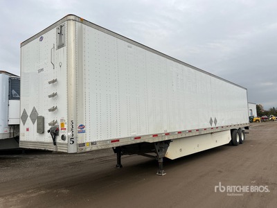 2017 Utility VS2DX 53 ft x 102 in T/A Van Trailer