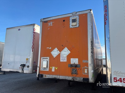 2005 Wabash 53 ft x 102 in T/A Van Trailer