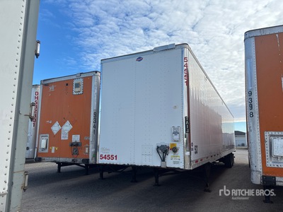 2014 Utility 53 ft x 102 in T/A Van Trailer