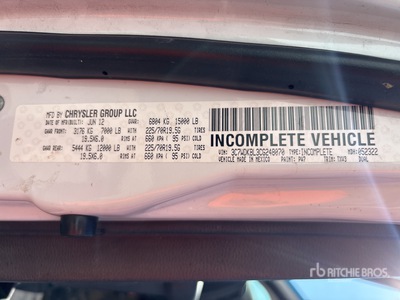 2012 Dodge Ram 4500 4x2 Flatbed Truck