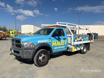 2012 Dodge Ram 4500 4x2 Flatbed Truck