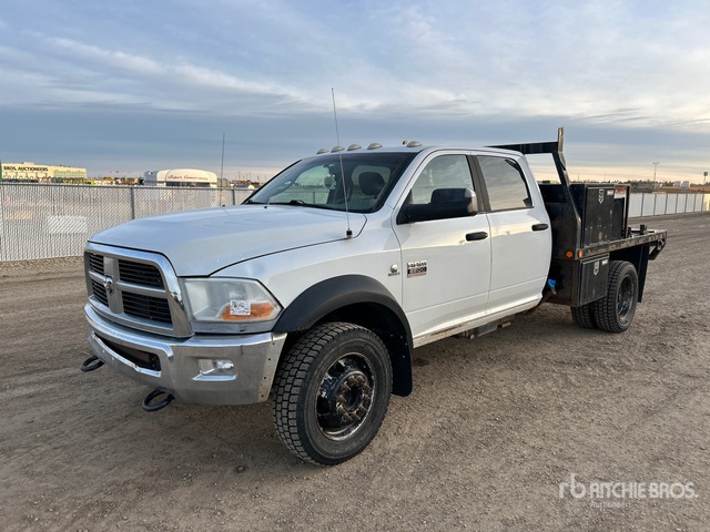 2011 Ram 5500 4x4 Crew Cab Table Top Truck | Ritchie Bros. Auctioneers