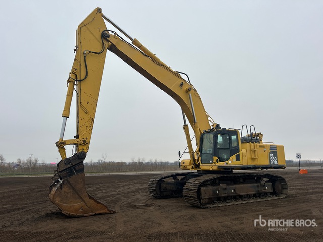 2014 Komatsu PC650LC-8E0 Tracked Excavator | Ritchie Bros. Auctioneers