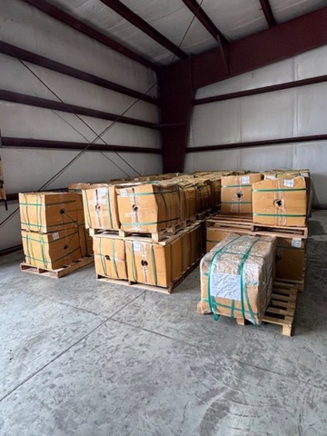 Quantity of HDPE Woven Irrigation Tubing - (23) Rolls of 24 in Tubing & (17) Rolls of 19 in Tubing