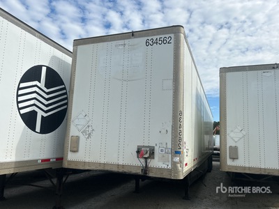 2015 Wabash 53 ft x 102 in T/A Van Trailer