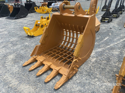 2025 Warrior WBSC20-1100 44 in Skeleton Excavator Bucket - Fits Cat 320 / 20 - 25 ton (Unused)