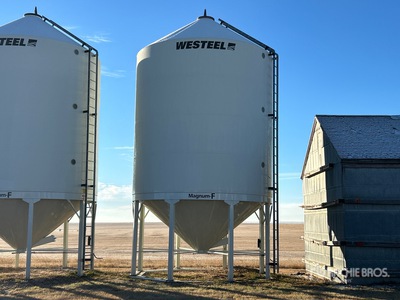 2018 Westeel 1616 Magnum F +/- 114 t Smooth Wall Hopper Grain Bin
