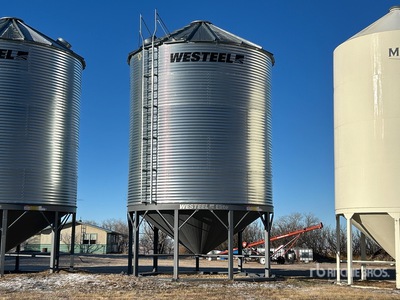 2017 Westeel 1805 +/- 4300 bu 5 Ring Hopper Grain Bin