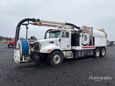 2007 Peterbilt 340 6x4 Druck- und Saugwagen