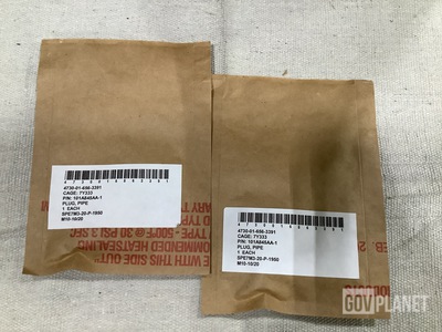 (33) Argo Turboserve 101A845AA-1 Pipe Plugs