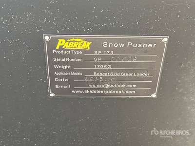 2025 PABREAK SP173 84 in Chasse-neige pour chargeuse à différentiel (Unused)