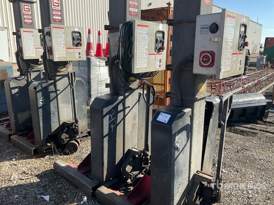 Qty Of (2) Gray 16000 Lb Portable Vehicle Lift