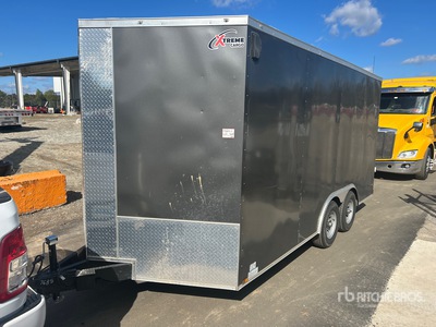2024 Extreme 16 ft T/A Remorque fermée