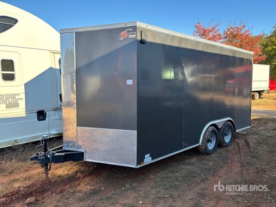 2024 Extreme 16 ft T/A Enclosed Trailer