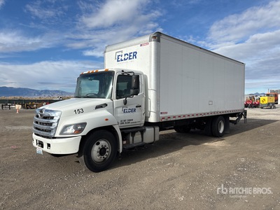 2020 Hino 268 4x2 Furgoneta caja cerrada