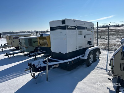 2018 Multiquip DCA-70SSIU4F 70 kVA Mobile Zestaw prądotwórczy