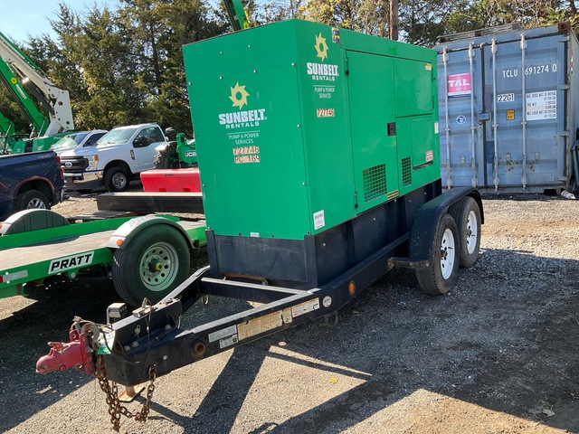 2015 Multiquip DCA-70SSJU4i 56 kW Mobile Generator Set 2015 Multiquip DCA-70SSJU4i 56 kW Mobile Generator Set