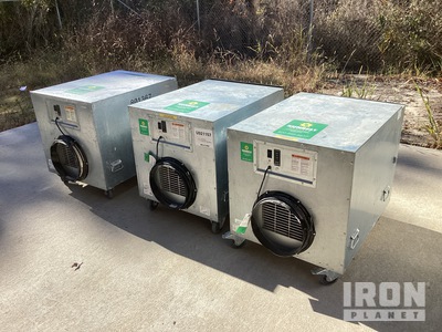 Quantity of (3)  Abatement H2KM Electric Air Scrubbers