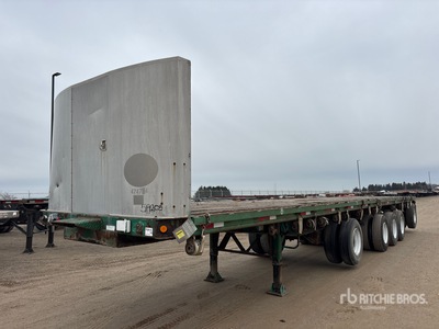 2006 Manac 48 ft 5 axle Flatbed Trailer