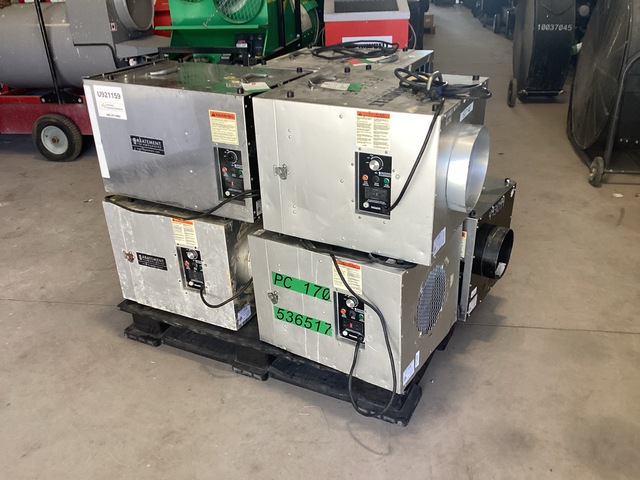 Quantity of (7) Abatement PAS600 Electric Air Scrubbers Quantity of (7) Abatement PAS600 Electric Air Scrubbers