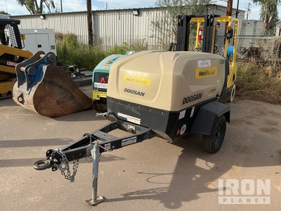 2020 Doosan C185WDO-T4F 185 cfm Mobile Sprężarka powietrza
