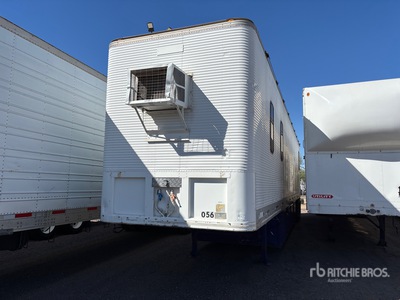 1977 Fruehauf 45 ft x 96 in T/A Remolque de furgoneta