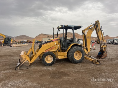 2005 Cat 420D 4x4 Retroexcavadora