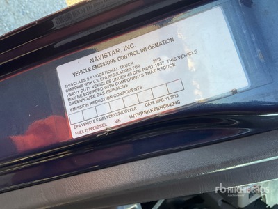 2014 International TerraStar S/A Dump Truck