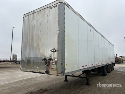 2008 Wabash 53 Ft x 102 in Quad/A Rimorchio furgonato