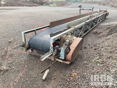 30 in x 39.4 ft Portable Transfer Conveyor