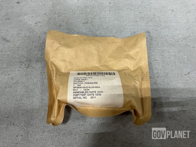 (6) ITT 8680-1 Pressure Switches