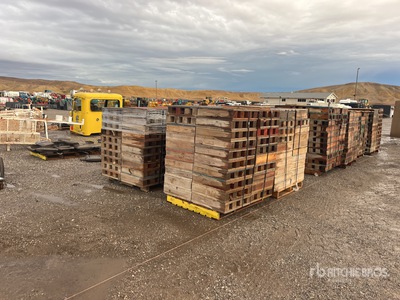 Quantity of (8) Pallets of Cribbing