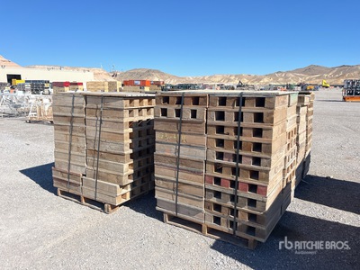 Quantity of (4) Pallets of Cribbing