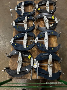 Quantity of (8)  Sumner  Pipe Fit-Up Ultra Clamp 5 in -12 in