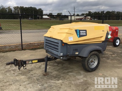 2019 Atlas Copco XAS185 KD FT4 185 cfm Mobile Compresor de aire