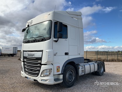 2015 DAF XF460FT 4x2 Cabeza Tractora Cabina Dormitorio