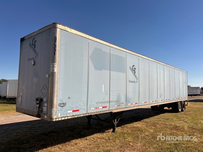 2008 Wabash DVCVHPC 53 ft x 102 in T/A Remolque de furgoneta