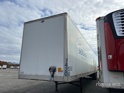 2015 Utility VS2DX 53 ft x 102 in T/A Van Trailer