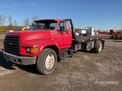 1997 Ford F800 4x2 Rollback Truck
